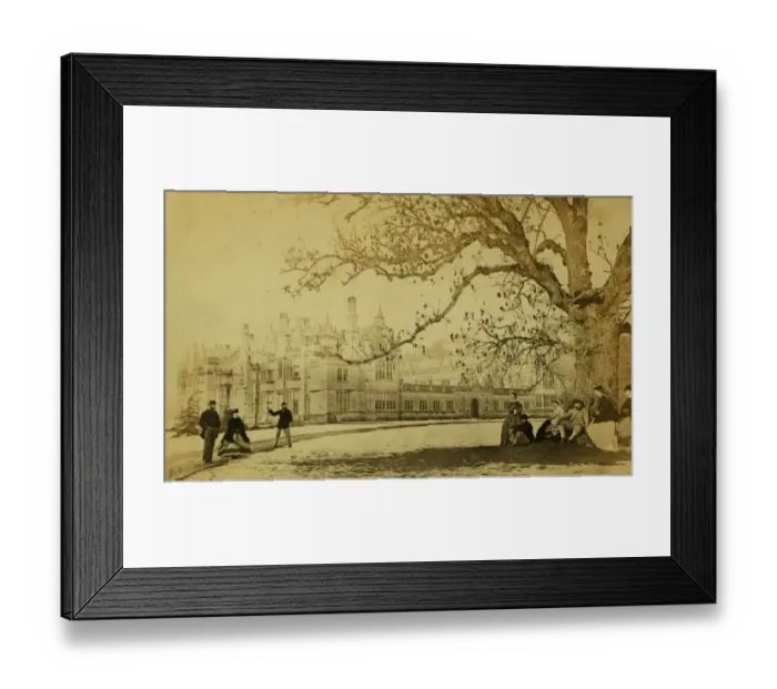 Framed Print : Snow Scene Framed Print : Snow Scene