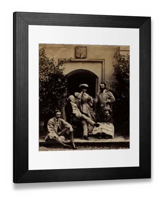 Framed Print : Family Group Framed Print : Family Group
