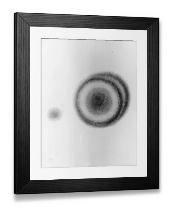 Framed Print : Galaxy. circa 1857: An engraving of John Herschels drawing of a nebula in Canes Venatici Framed Print : Galaxy. circa 1857: An engraving of John Herschels drawing of a nebula in Canes Venatici