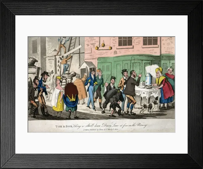 Framed Print : Two Dandies