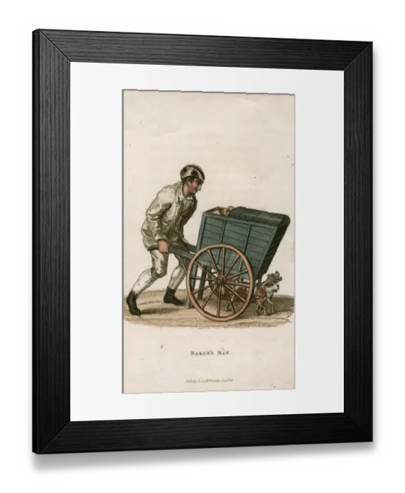 Framed Print : Bakers Man Framed Print : Bakers Man