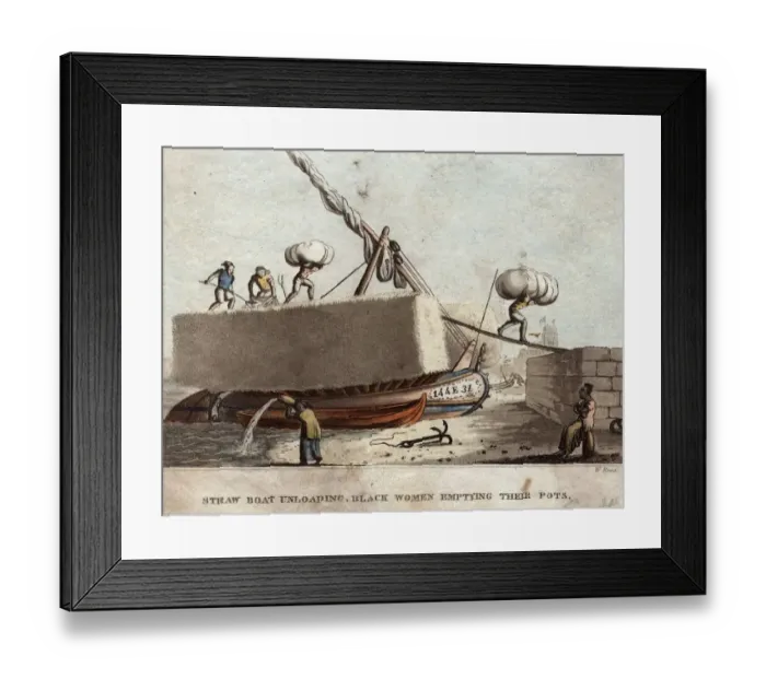 Framed Print : Straw Boat Framed Print : Straw Boat