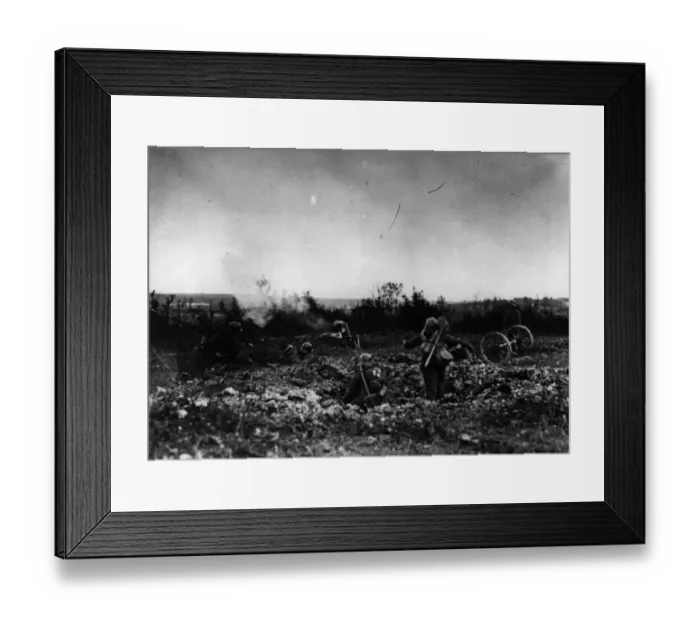 Framed Print : Germans Attack Framed Print : Germans Attack