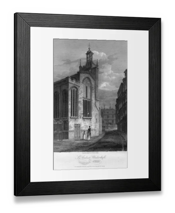 Framed Print : St Andrew Undershaft Framed Print : St Andrew Undershaft