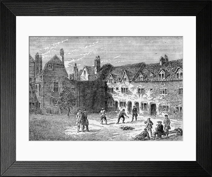 Framed Print : Marshalsea Court Framed Print : Marshalsea Court