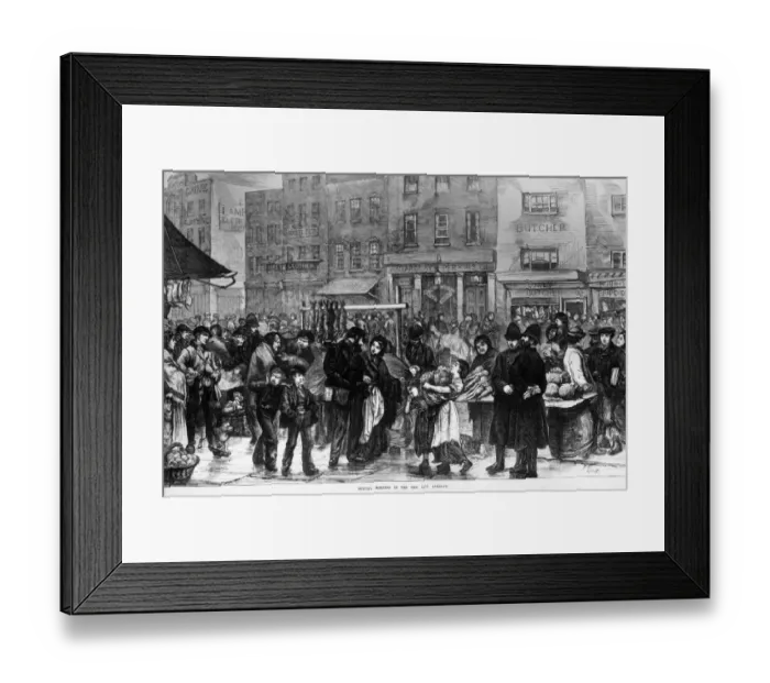 Framed Print : Morning Market Framed Print : Morning Market