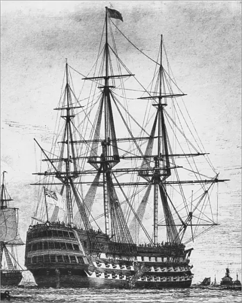Nelsons Flagship HMS Victory