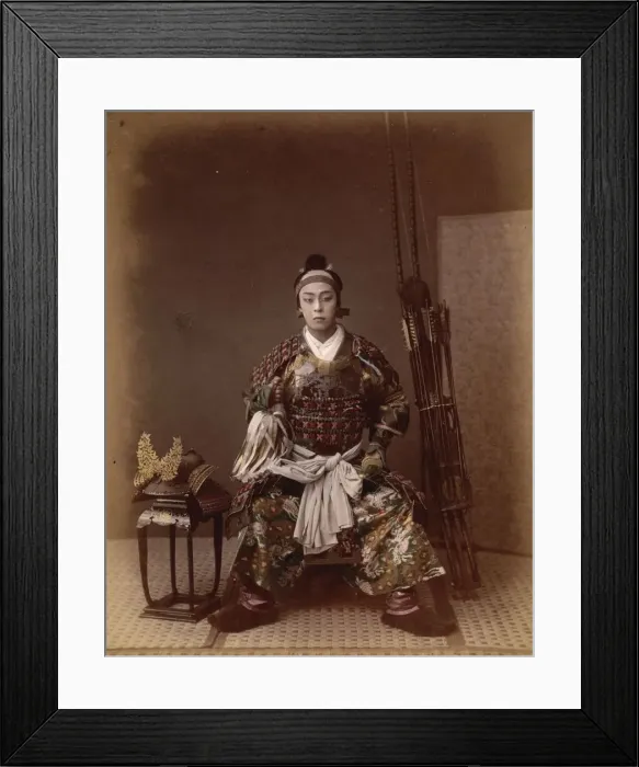Framed Print : Japanese General Framed Print : Japanese General