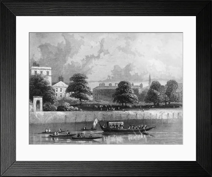 Framed Print : Temple Gardens Framed Print : Temple Gardens