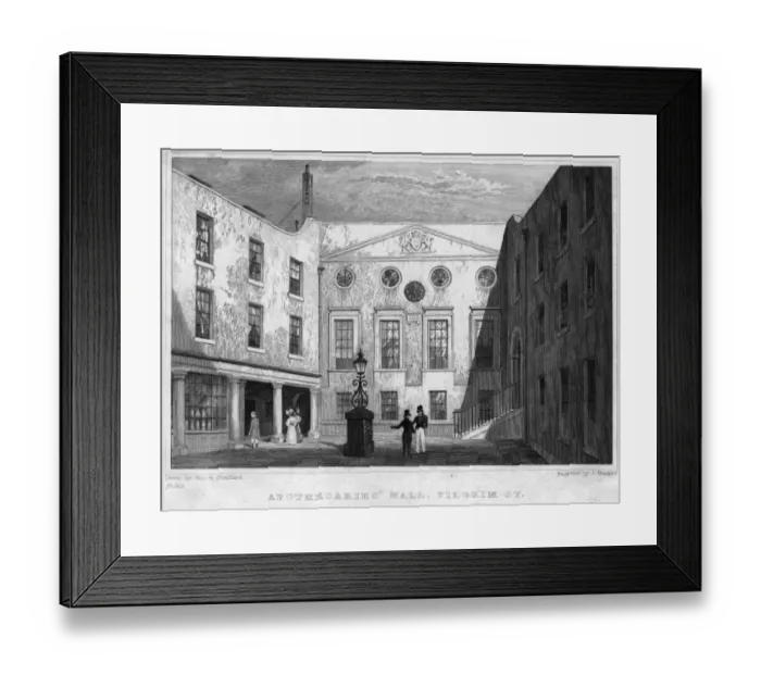 Framed Print : Apothecaries Hall