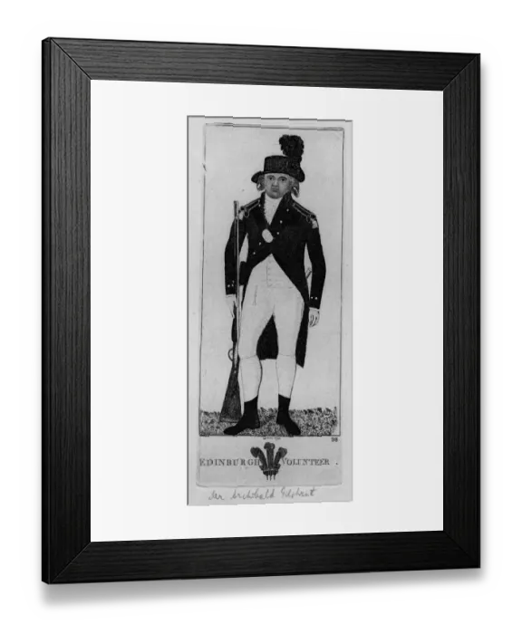 Framed Print : Scottish Volunteer Framed Print : Scottish Volunteer