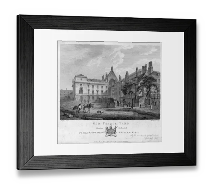 Framed Print : Old Palace Yard Framed Print : Old Palace Yard