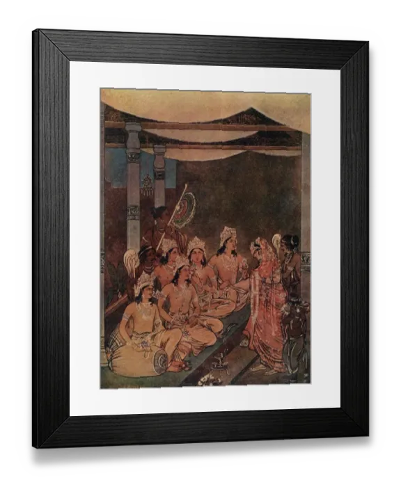 Framed Print : The Swetambara Framed Print : The Swetambara
