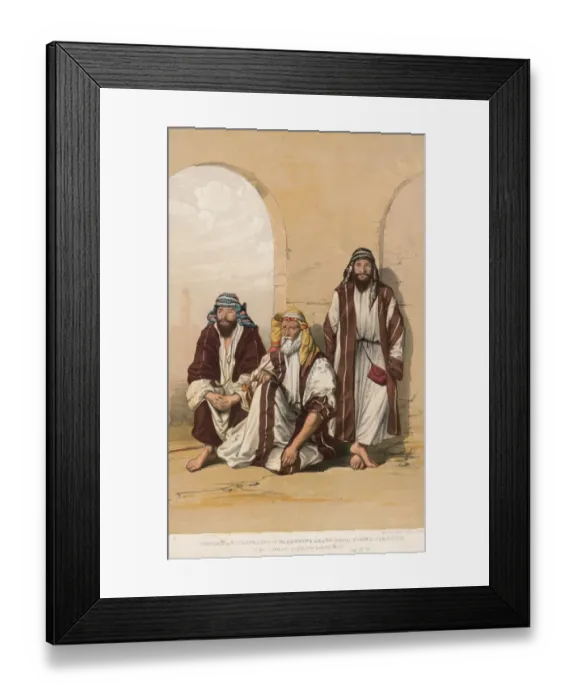 Framed Print : Nomadic Arabs Framed Print : Nomadic Arabs
