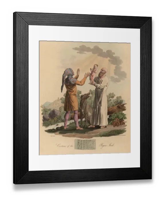 Framed Print : The Pagan Irish Framed Print : The Pagan Irish
