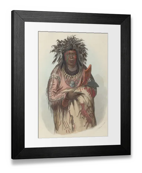 Framed Print : Ah-Quee-we-Zaints