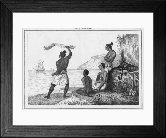 Framed Print : Rotuma Islanders Framed Print : Rotuma Islanders