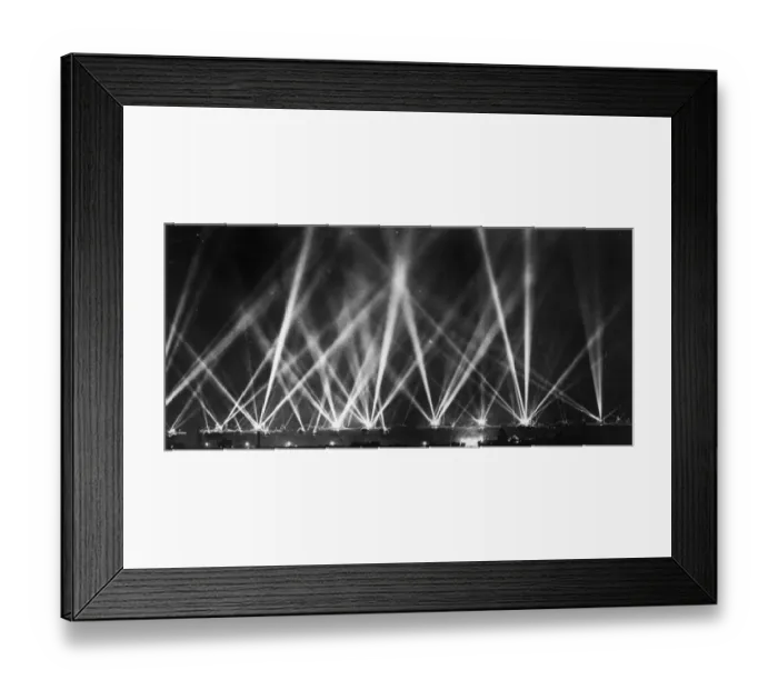 Framed Print : Fleet Lit Up Framed Print : Fleet Lit Up