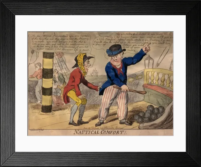 Framed Print : Nautical Comfort Framed Print : Nautical Comfort