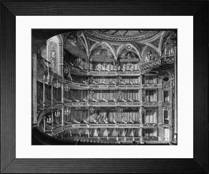 Framed Print : Theatre Royal Framed Print : Theatre Royal