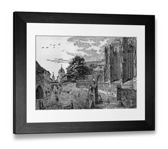 Framed Print : Church Of St Moritz Framed Print : Church Of St Moritz
