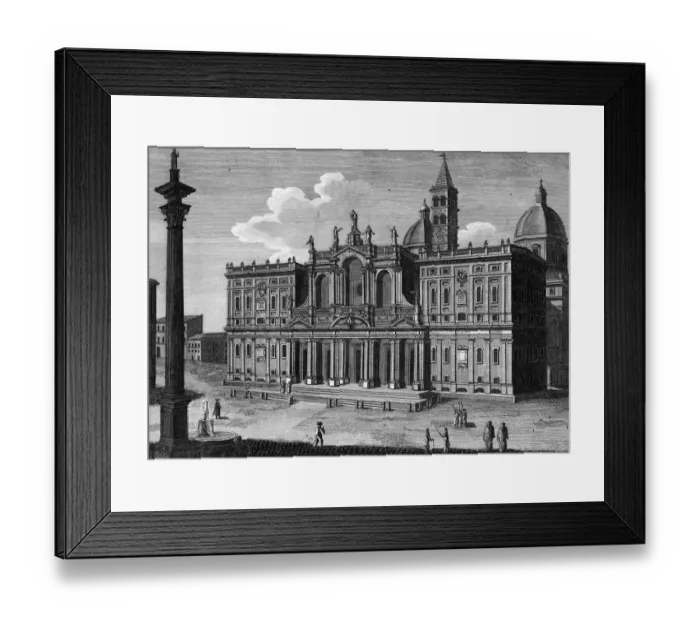 Framed Print : Basilica Santa Maria Framed Print : Basilica Santa Maria
