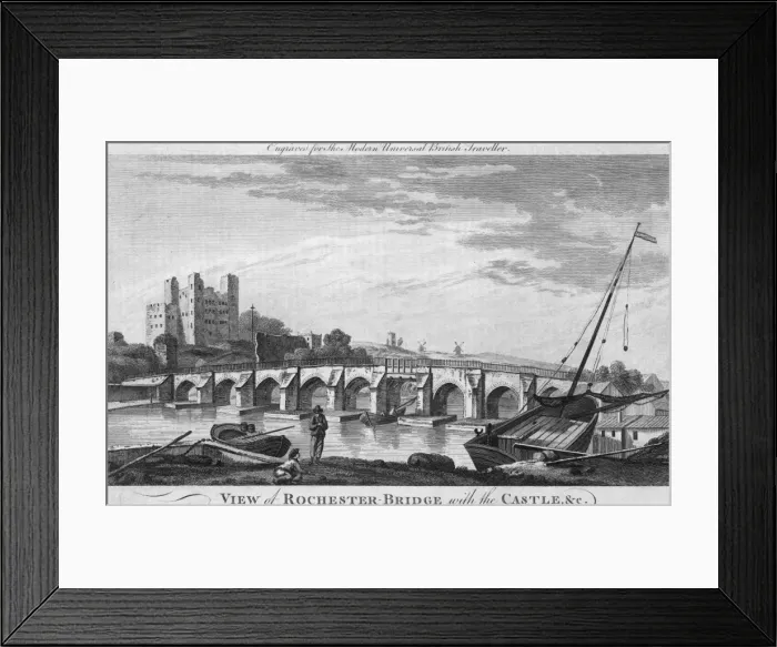 Framed Print : Kent Bridge Framed Print : Kent Bridge
