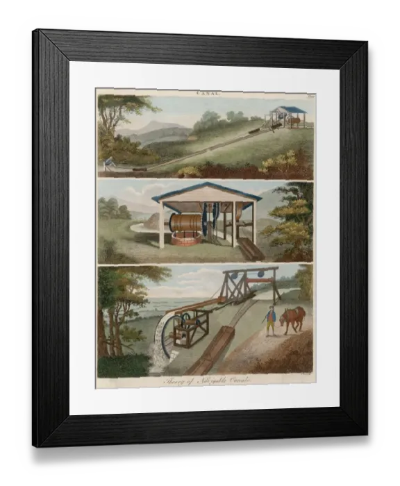 Framed Print : Theory Of Canals Framed Print : Theory Of Canals
