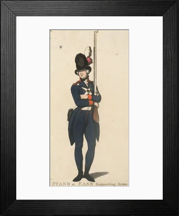 Framed Print : Stand At Ease Framed Print : Stand At Ease