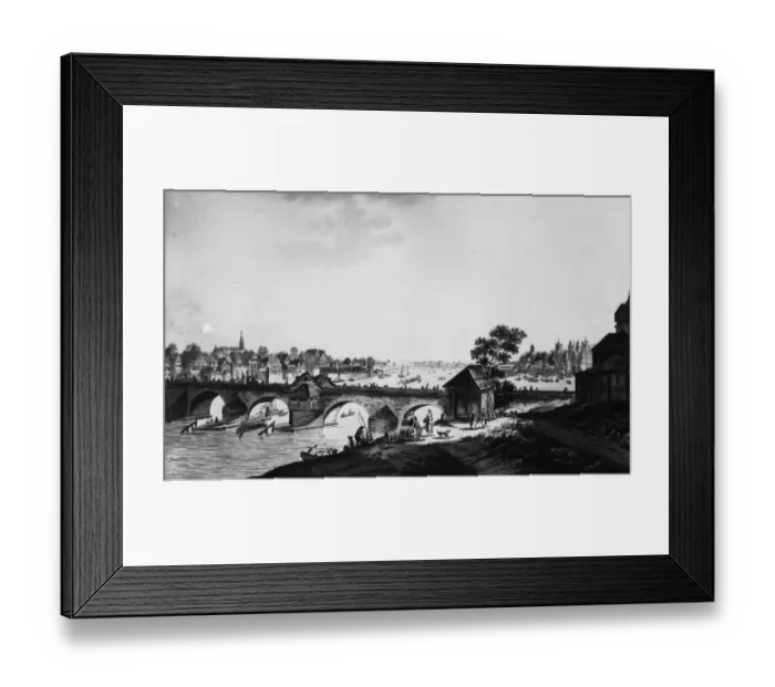 Framed Print : Frankfurt. The free imperial city of Frankfurt-Am-Main Framed Print : Frankfurt. The free imperial city of Frankfurt-Am-Main