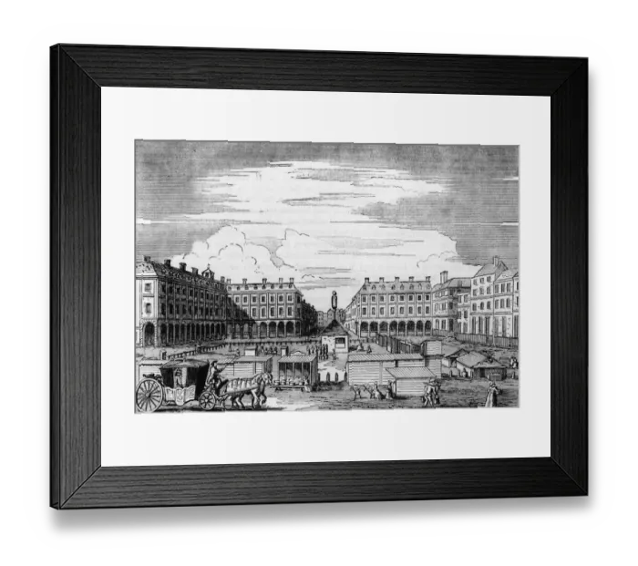 Framed Print : Covent Garden Square Framed Print : Covent Garden Square