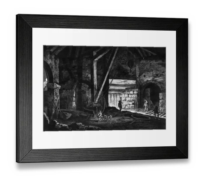 Framed Print : Steelworks Framed Print : Steelworks