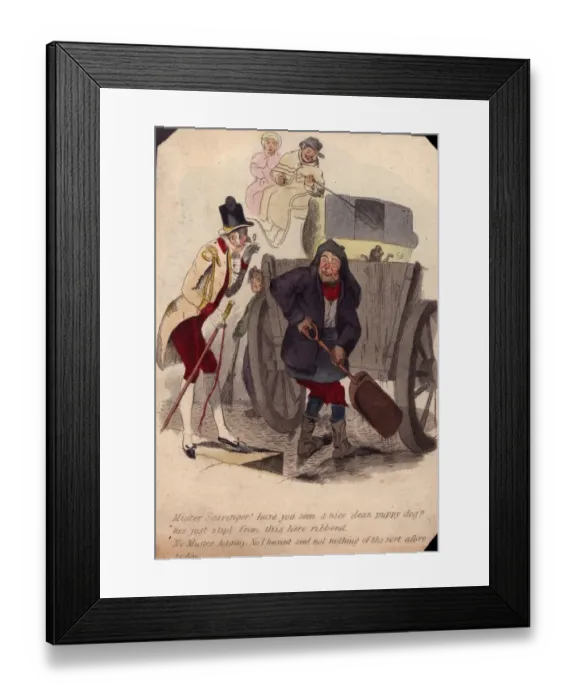 Framed Print : Poor Puppy Dog Framed Print : Poor Puppy Dog