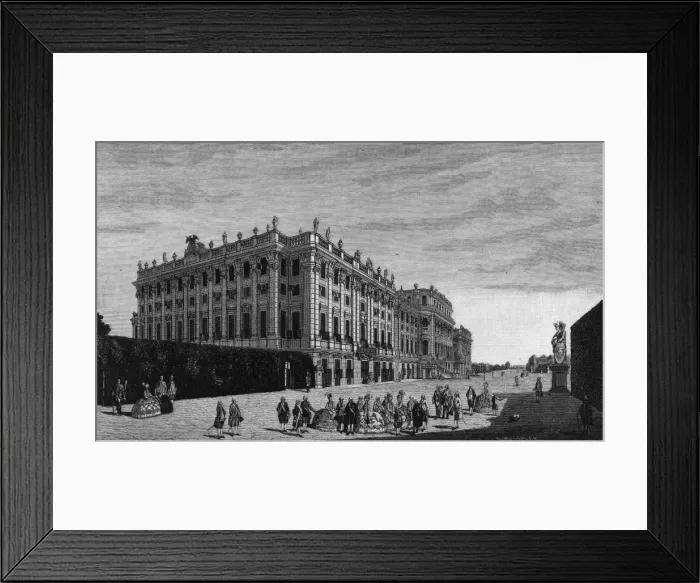 Framed Print : Schonbrunn Palace Framed Print : Schonbrunn Palace