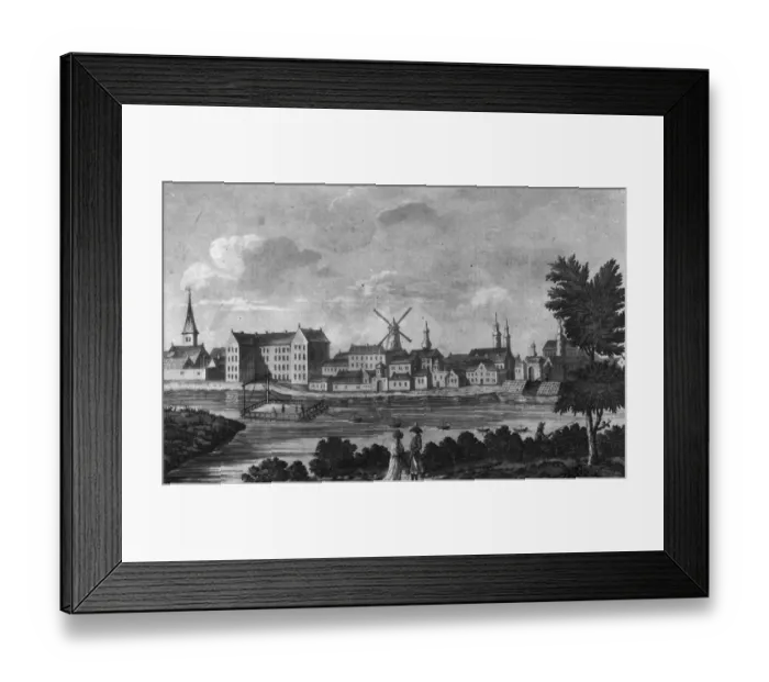 Framed Print : Dusseldorf Framed Print : Dusseldorf
