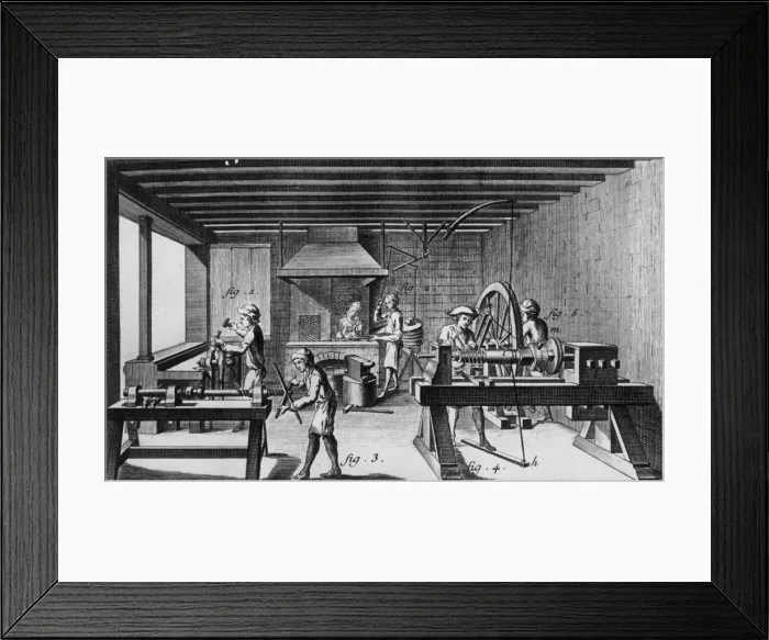 Framed Print : Making Vices