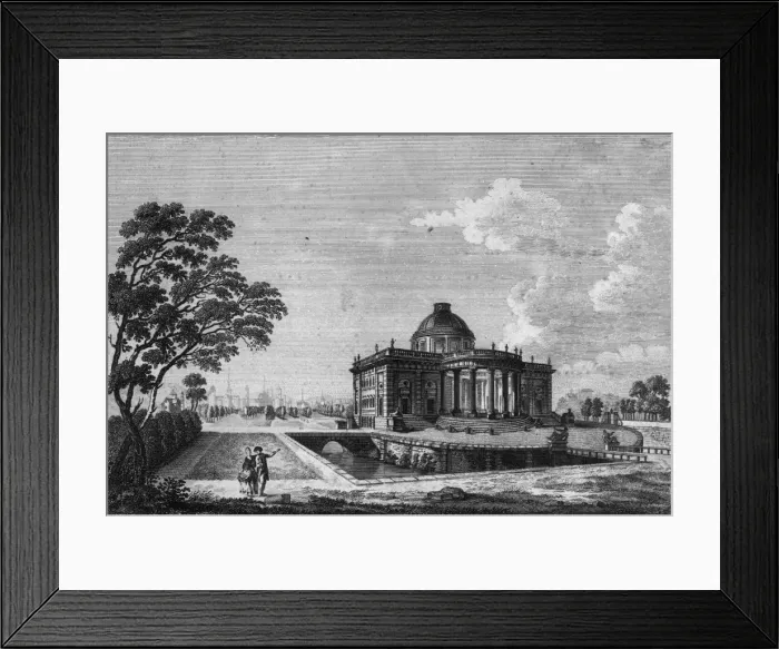 Framed Print : Montmusard Palace
