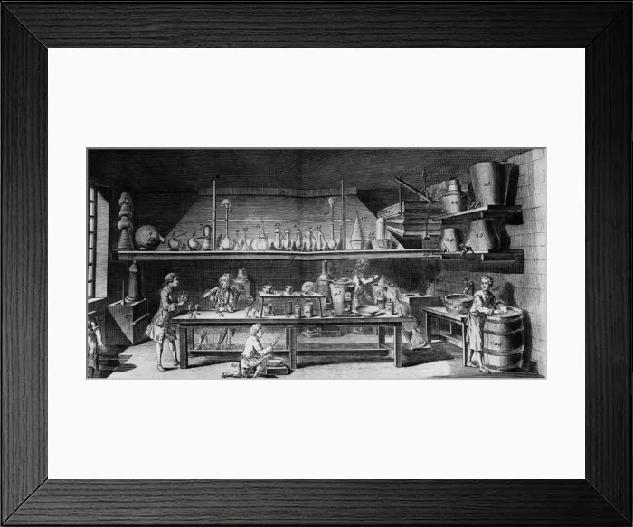 Framed Print : Laboratory