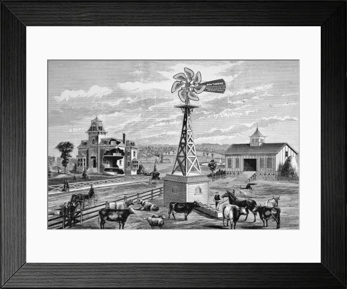 Framed Print : Wind Engine Framed Print : Wind Engine