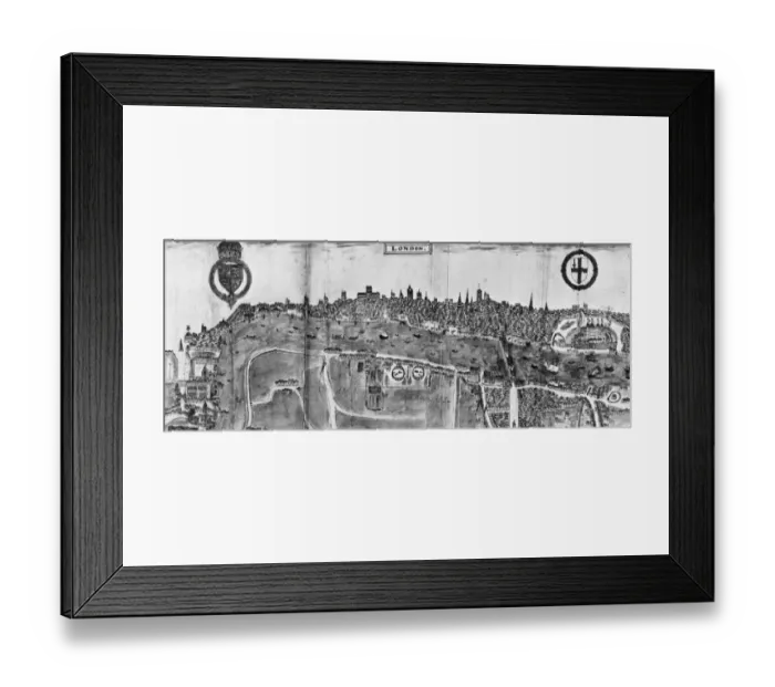 Framed Print : Map Of London