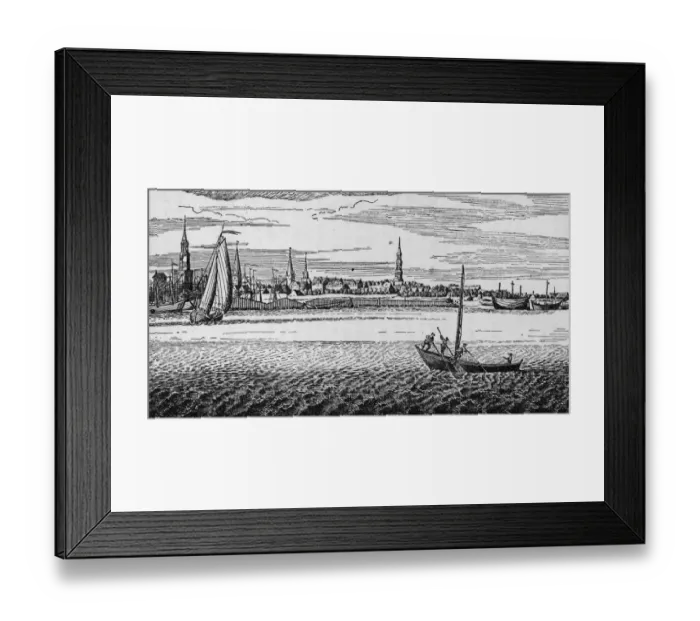Framed Print : Hamburg Harbour Framed Print : Hamburg Harbour