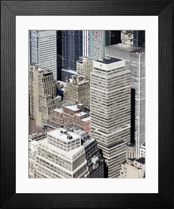 Framed Print : Skyline of New York Framed Print : Skyline of New York