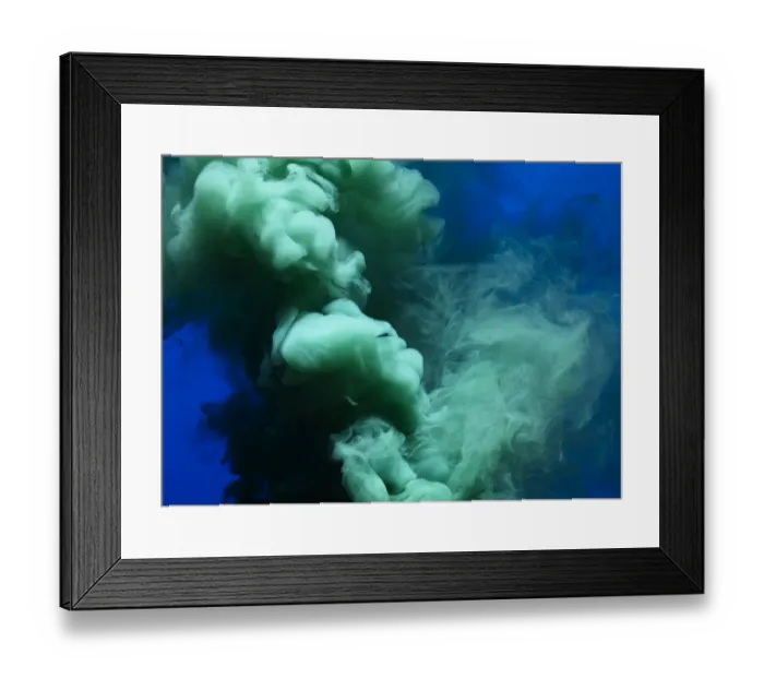 Framed Print : Colored smoke Framed Print : Colored smoke