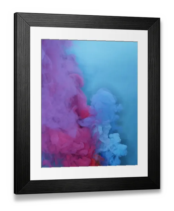 Framed Print : Colored smoke Framed Print : Colored smoke
