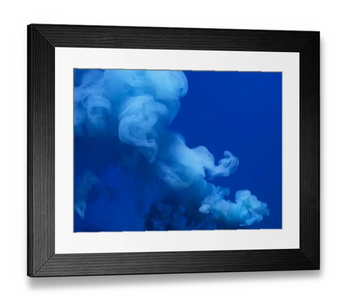 Framed Print : Colored smoke Framed Print : Colored smoke