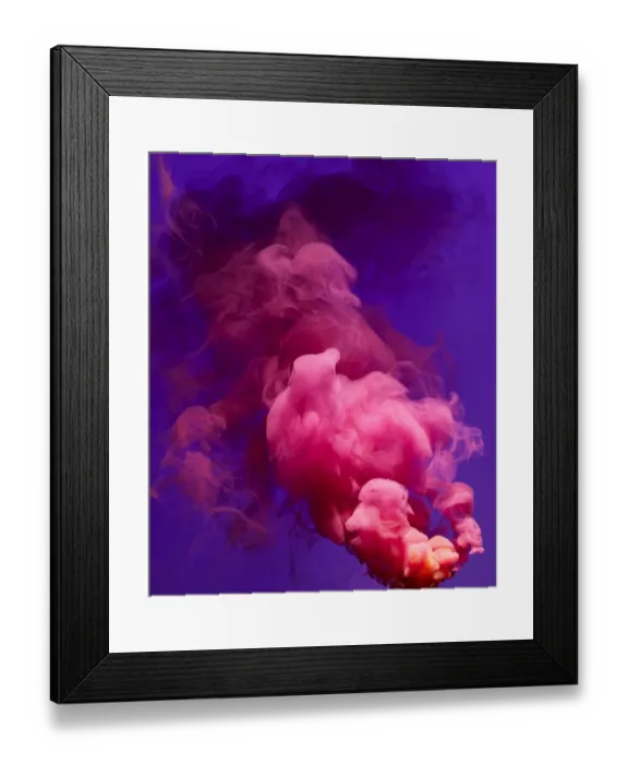 Framed Print : Colored smoke Framed Print : Colored smoke