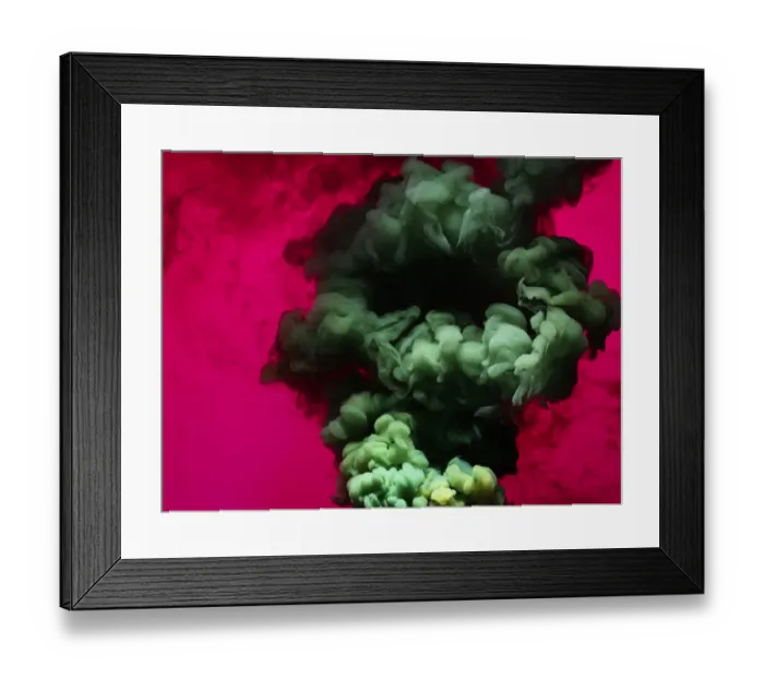 Framed Print : Colored smoke Framed Print : Colored smoke