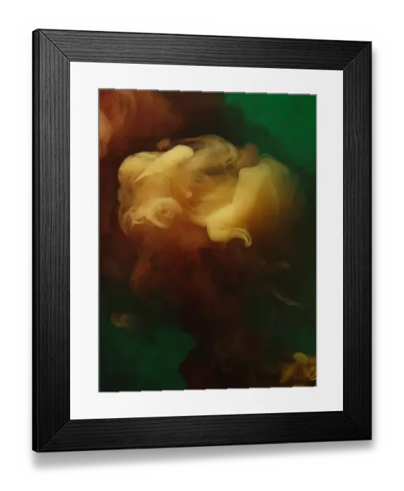Framed Print : Colored smoke Framed Print : Colored smoke