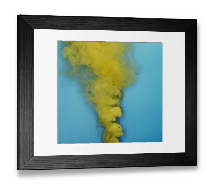Framed Print : Colored smoke Framed Print : Colored smoke