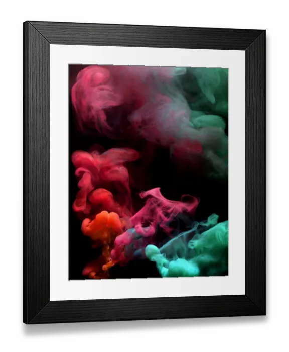 Framed Print : Smoke. Colored smoke that rises up and mixes in beautiful abstractions Framed Print : Smoke. Colored smoke that rises up and mixes in beautiful abstractions